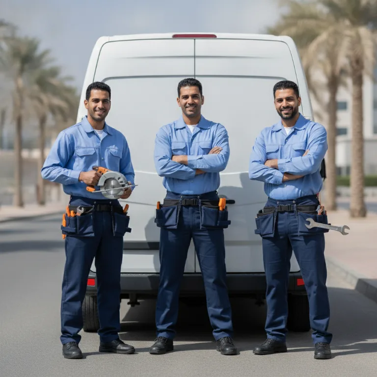 نجار فريق في دبي فيستيفال سيتي